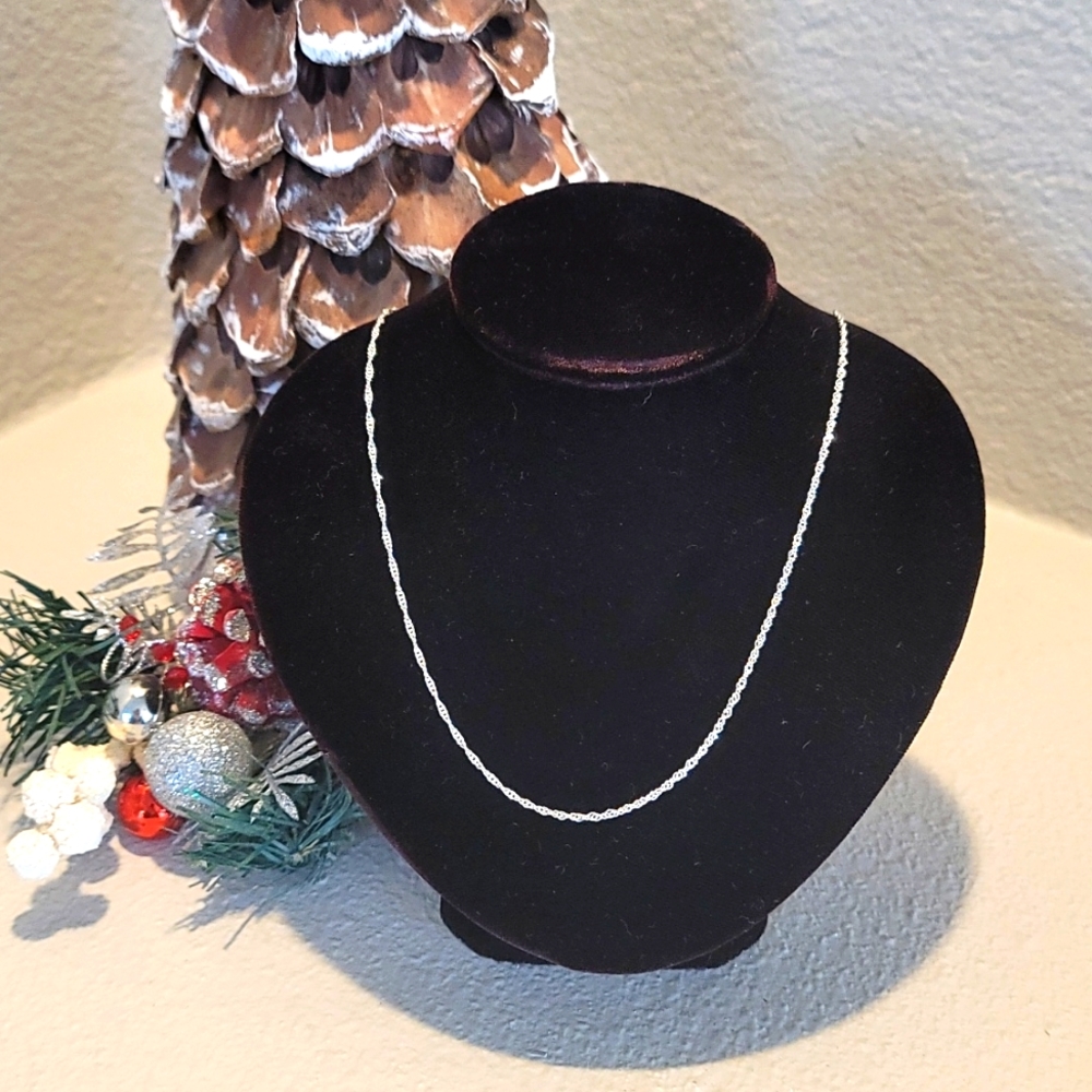 Fine Silver Necklace